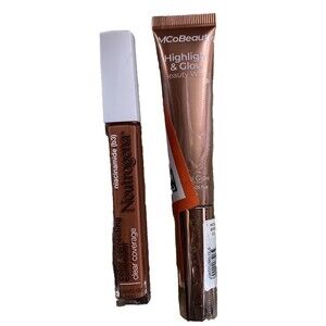 MCoBeauty Highlight Beauty Wand Bronze Glow Neutrogena Color Correct Deep Peach